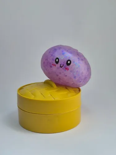 Squishy Fofinho com Glitter