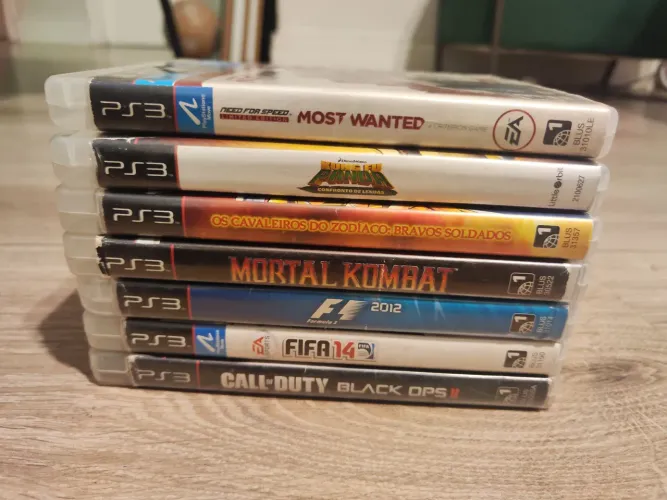 Lote jogos PS3 (TROCO POR NINTENDO 3DS)
