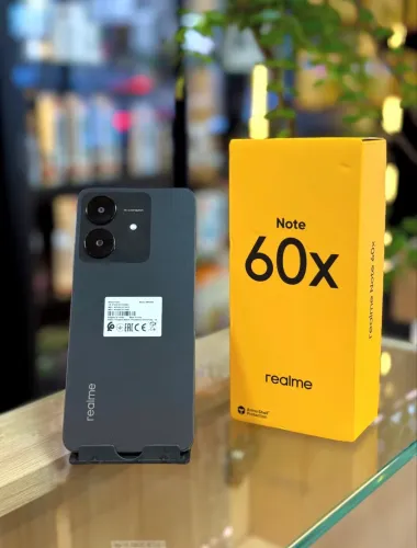 Realme Note 60x Dual Sim 128gb 4 + 4 RAM Preto lacrado