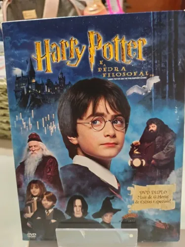 Harry Potter E A Pedra Filosofal colecionador 2 dvds