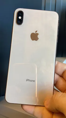 Iphone xs max gold 64gb com defeito