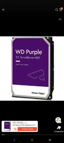 HD WD Purple 4TB