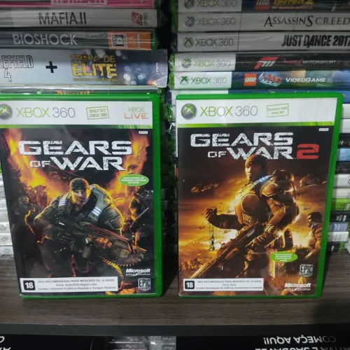Gear of war 1 e 2 Xbox 360