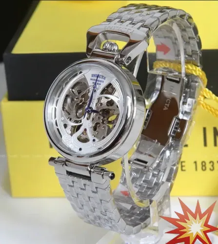 relógio invicta objet d art feminino automático