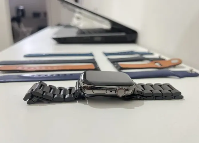 Apple Watch 45mm Aço Inoxidável