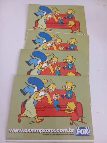 Adesivos Retro - Simpson anos 2.000