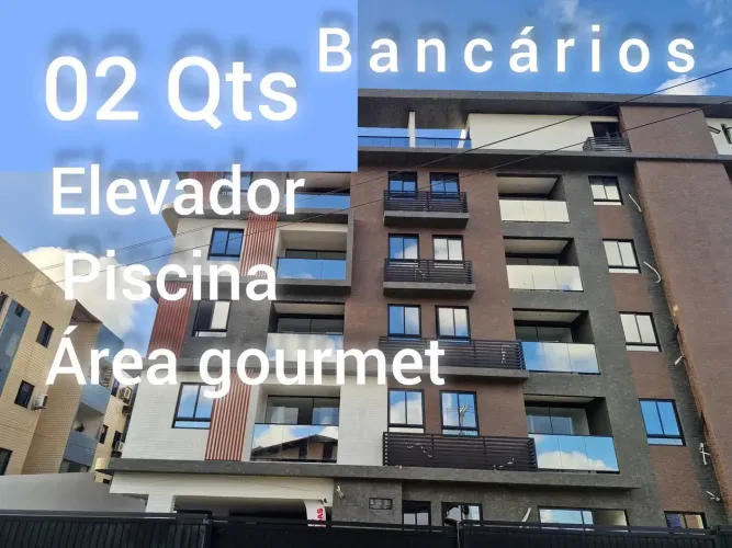 Imóvel 02 quartos em Bancários, elevador, Piscina, Área Gourmet - João Pessoa - PB