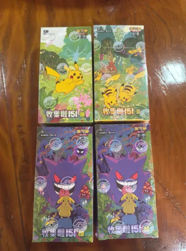 Booster box 151 chinesa pokemon tcg