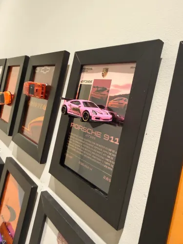 Quadro 3D Porsche gtr