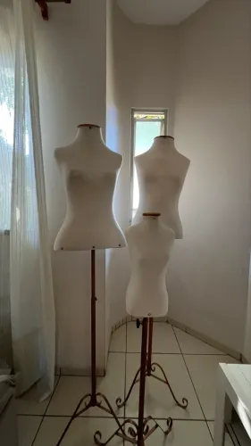 Manequim Busto com Pedestal