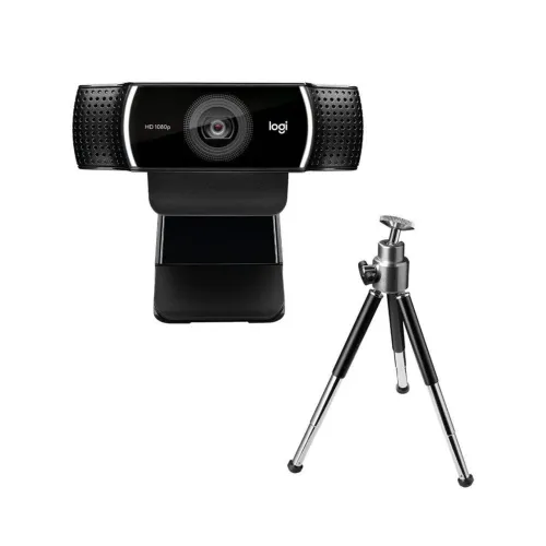 Webcam Full HD Logitech C922 Pro Stream com Microfone Embutido, 1080p e Tripé Incluso