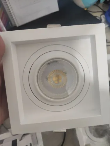 Kit com 8 Spots de Embutir Brancos + Lâmpadas LED PAR20 7W - 4000K