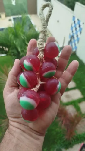 Sabonetes artesanais cacho de uvas para lavabo