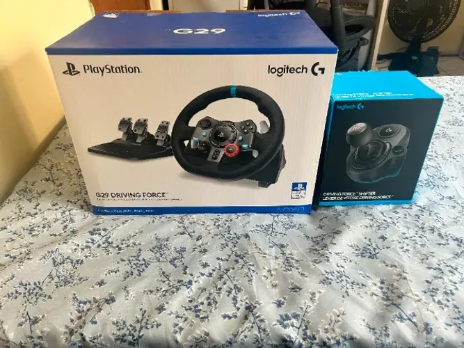 Volante, Pedais e Câmbio Logitech G29 Usado Seminovo