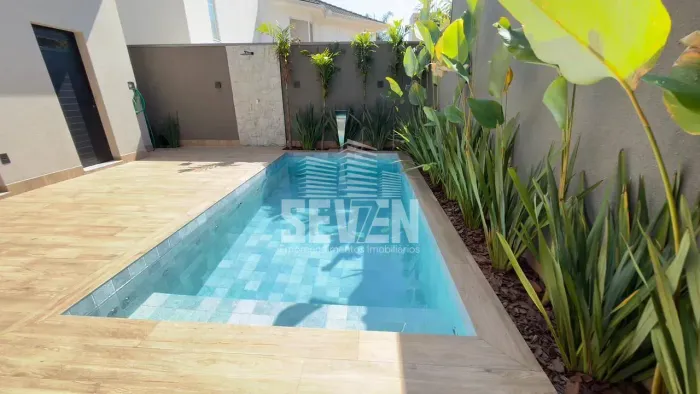 Casa com 4 Suítes no Villaggio II Bauru  Piscina Aquecida