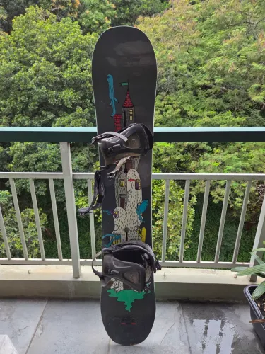 Snowboard Burton Nice Guy Original com Bindings