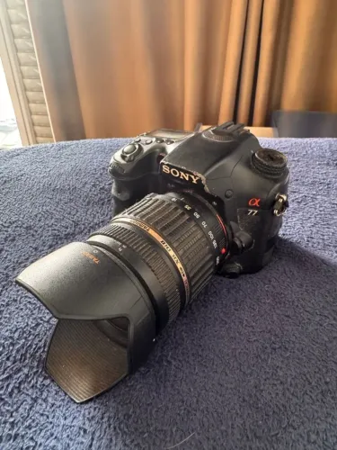 Camera sony a77v + lente tamron ldxr 2