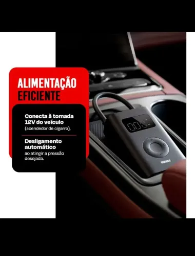 Vende-se mini compressor de ar portátil