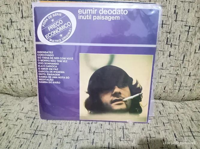 Disco de vinil eumir Deodato inútil paisagem