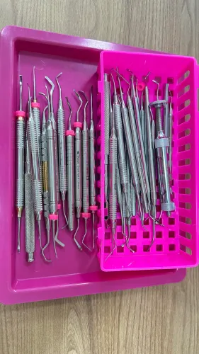 Material dentista: periodontia, dentística e endodontia