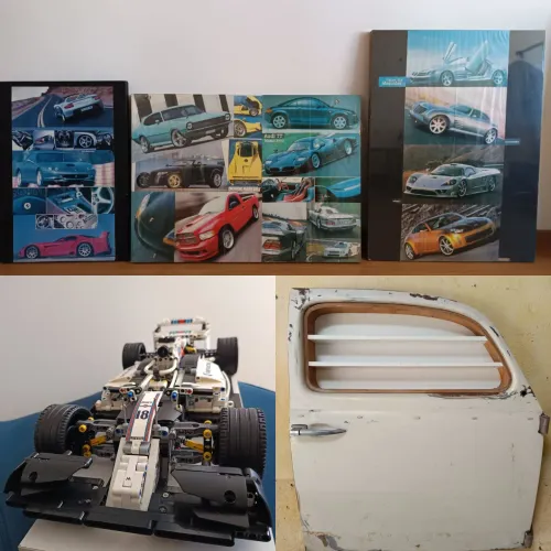 Decoração Garagem Quadros, miniatura F1, Porta Fusca usados