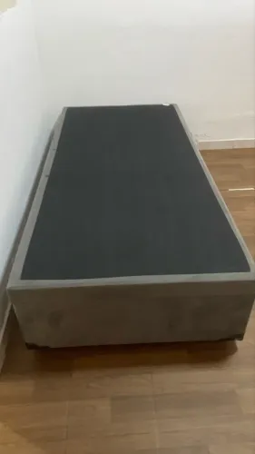 Cama Box Baú Solteiro + Colchão | Menos de 1 ano de uso