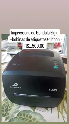 Impressora de gondola