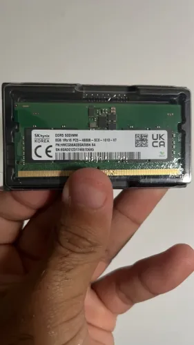 Memória RAM 8gb Notebook (pouquíssima usada)