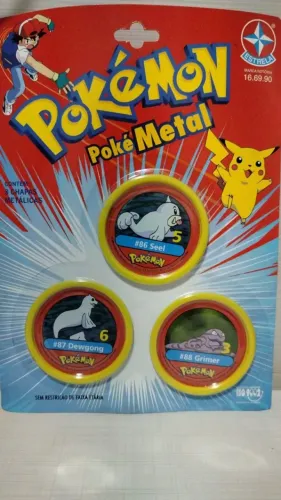 Cartela Pokémon Pokémetal 9