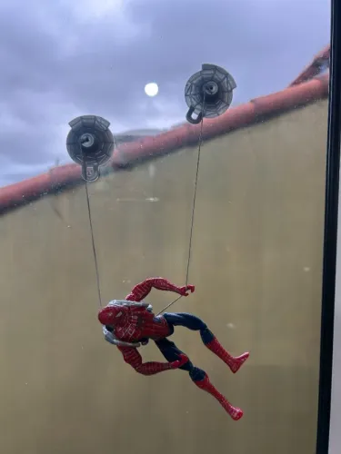 boneco Homem-Aranha Spider-Man 3 com Tirolesa - Hasbro (Original)