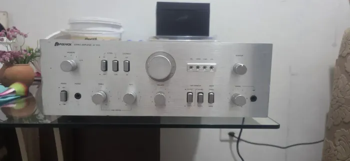 Amplificador AP3100 polyvox 1100 funcionando todas as funcoes