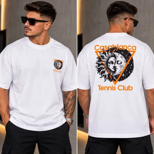 Camiseta Overside CASA BLANCA/tamanho G