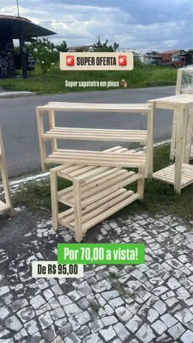 Super sapateira em pinus