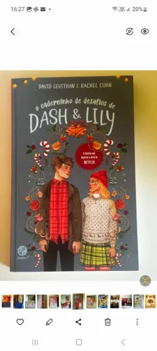 Livro O caderninho de desafios de Dash e Lily ( volume 1)