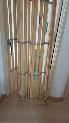Grade de segurança para porta, animais ,ou plantas .Altura 1.56x85, expandindo +com fecho