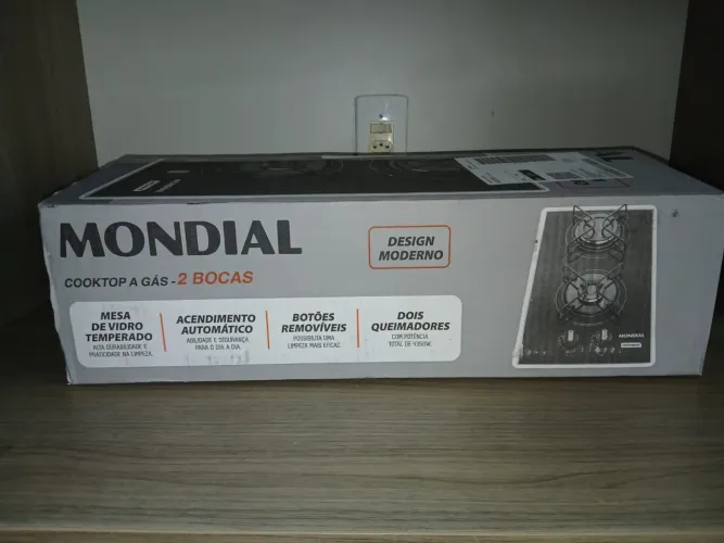 Cooktop a Gás 2 Bocas Mondial
