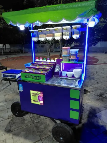 Carrinho de açaí