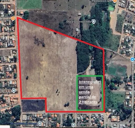 Terreno à venda, 145.mil m² (14ha) Confresa - MT Ao lado do centro da cidade OpOrTuNiDaDe