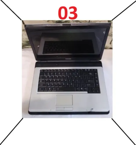 Cód.03) 1un Notebook Toshiba Satellite L305 S5919 defeito sucata para retirada de peças