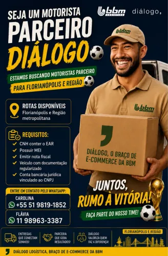 Seja um Motorista Parceiro Diálogo!