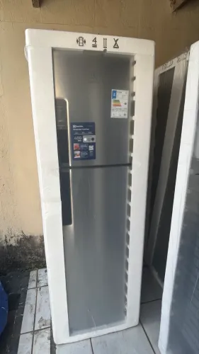 GELADEIRA 400 LITROS FOSS FREE INOX ELETROLUX 