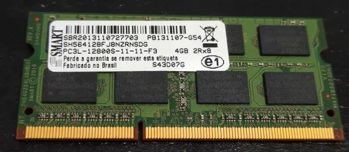 RAM 4 GB DDR3 NOTEBOOK