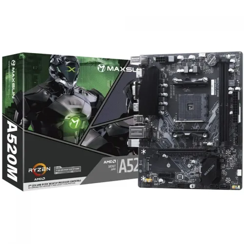 Kit Placa A520 + Ram DDR4 8BG 3200 $589