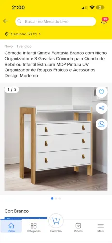 Vendo Cômoda Infantil