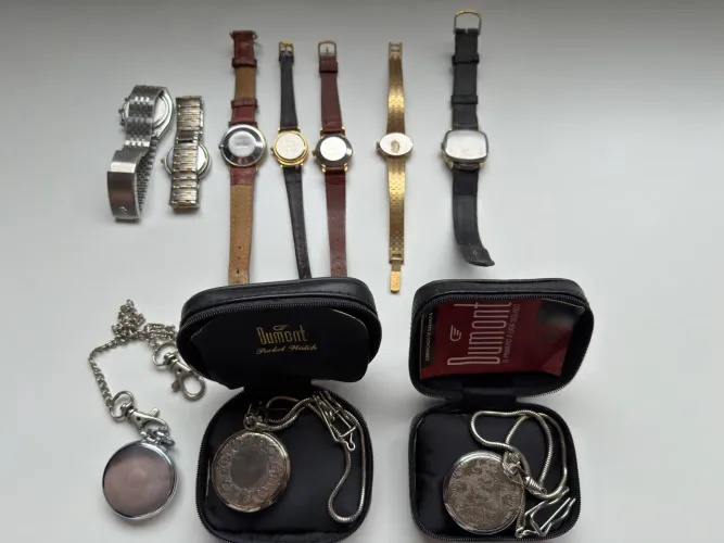 Lote de Relógios antigos - Diversas Marcas - No Estado