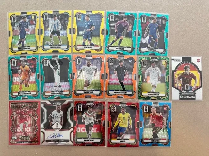 Cards prizm copa do mundo 2026 paralelos