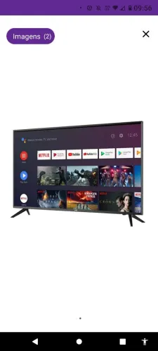 Tv jvc 43 polegadas Android 