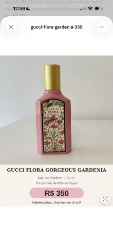 Perfume Gucci Flora Gorgeous Gardenia