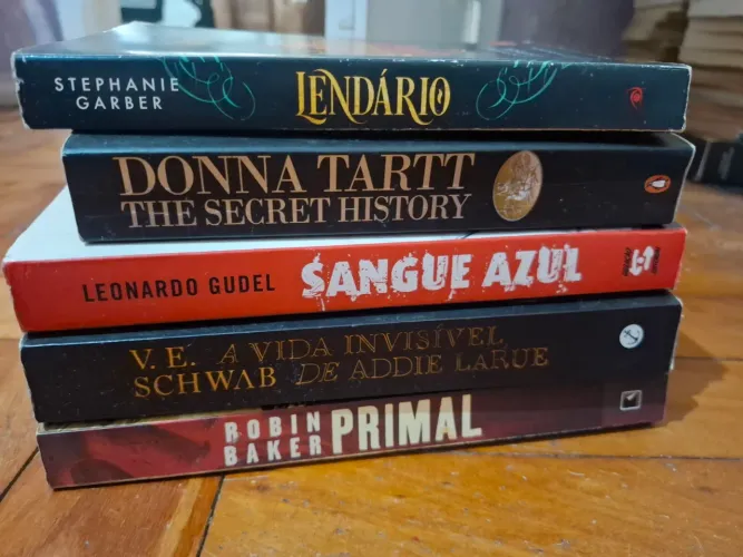 5 livros diversos