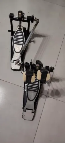 Pedal Duplo Custom Sound Com Corrente Dupla